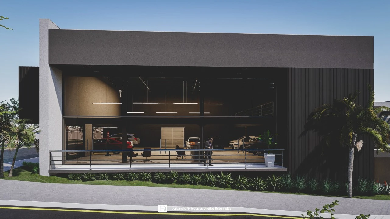 Projeto elétrico em centro comercial